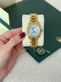 ساعت مچی طلایی مردانه و زنانه Rolex Datejust -قسطی