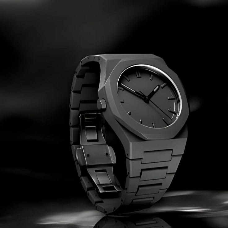 ساعت مچی مردانه VIOKAI مشکی مینیمال – بند استیل