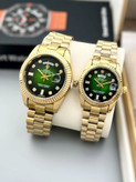 ساعت مچی مردانه و زنانه Rolex Datejust سبز