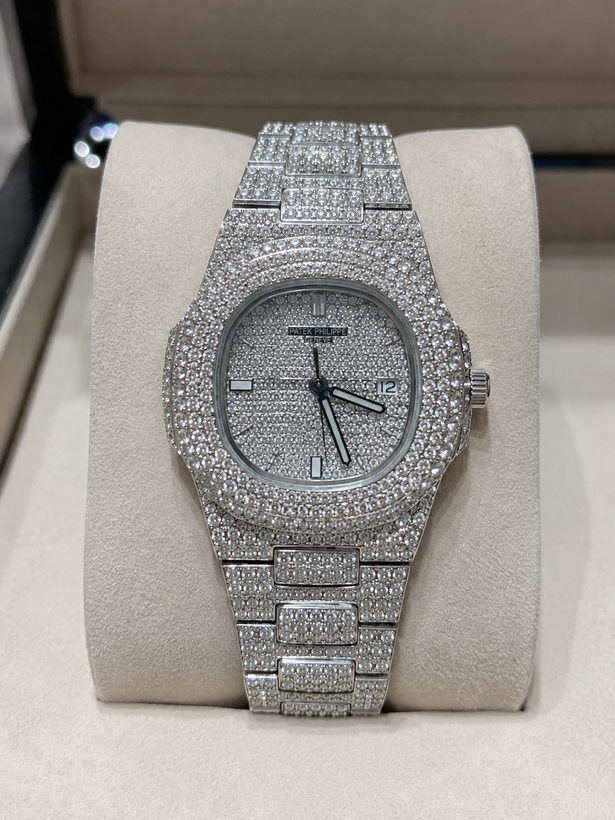 ساعت مچی نگین دار مردانه و زنانه Patek Philippe - قسطی